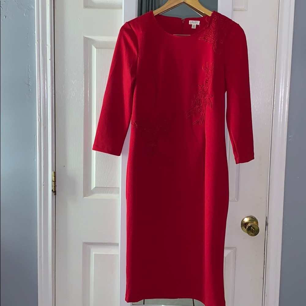 Spense Red Dress